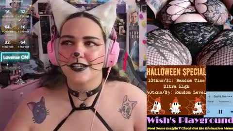 Wishs Playground online show from 10.29.25