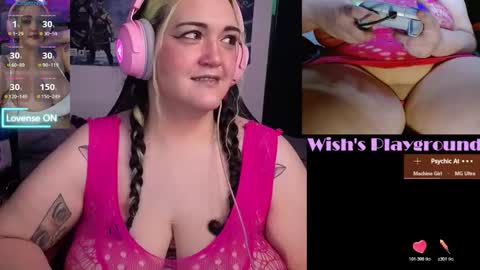 Snapshot of nevermakeawish chatting on 01.15.26 Wishs Playground online show from 01.15.26