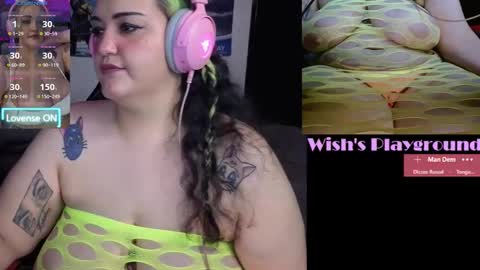 Snapshot of nevermakeawish chatting on 01.16.26 Wishs Playground online show from 01.16.26