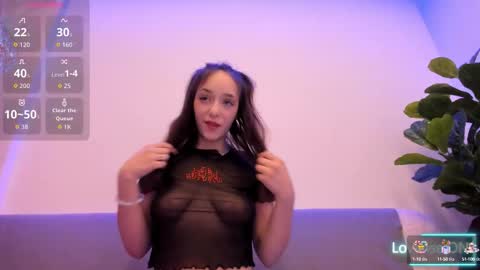 Snapshot of nidia_skye chatting on 09.15.25 Adine online show from 09.15.25