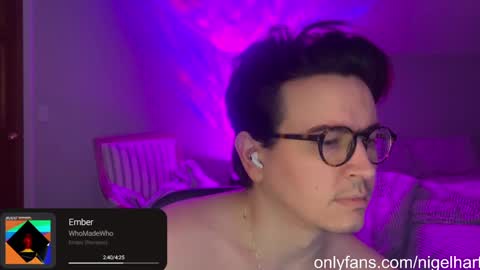 Snapshot of nigelhart chatting on 01.23.25 Nigel Hart online show from 01.23.25