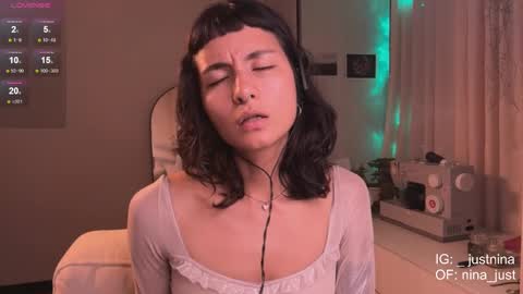 Nina.  online show from 02.22.25