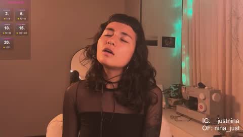 Nina.  online show from 02.24.25