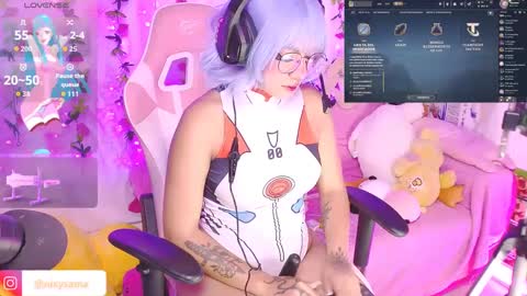 Snapshot of nixy_sama chatting on 10.07.25 Nixy Sama online show from 10.07.25