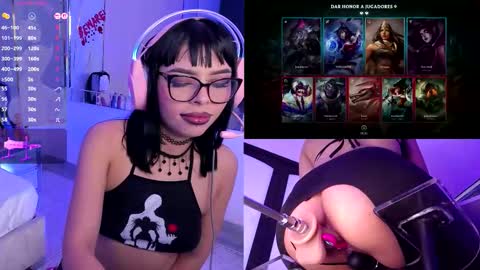Snapshot of nyveth chatting on 11.28.25 Nyvet online show from 11.28.25