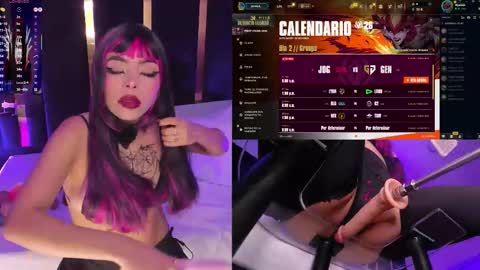 Snapshot of nyveth chatting on 03.17.26 Nyvet online show from 03.17.26