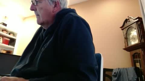 Snapshot of olderandwiser chatting on 10.22.25 Older and Wiser online show from 10.22.25