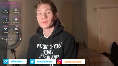 Snapshot of oliver_beck chatting on 03.20.26 Oliver Beck online show from 03.20.26