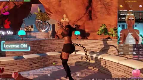 3DX-Chat - oOCelinaFoxOo online show from 11.09.25