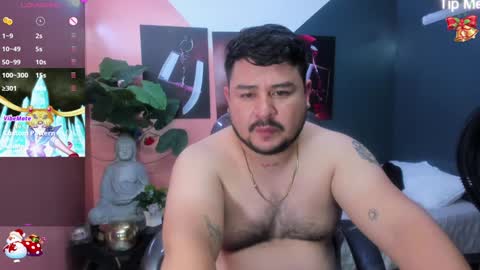 Snapshot of oso_gael chatting on 12.30.24 Bear Gael online show from 12.30.24