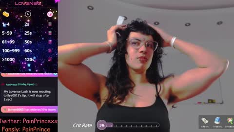 Snapshot of pain_prince chatting on 12.16.24 Pain Prince online show from 12.16.24