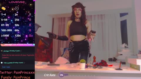 Snapshot of pain_prince chatting on 01.21.25 Pain Prince online show from 01.21.25