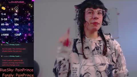 Snapshot of pain_prince chatting on 02.20.25 Pain Prince online show from 02.20.25