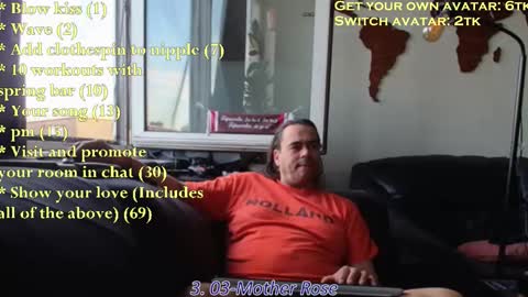 Snapshot of pannenkoekenkeizer chatting on 03.17.26 Chris online show from 03.17.26