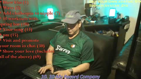 Snapshot of pannenkoekenkeizer chatting on 03.21.26 Chris online show from 03.21.26