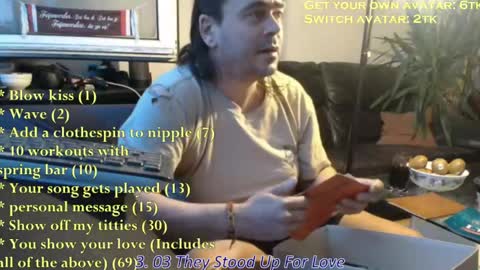 Snapshot of pannenkoekenkeizer chatting on 04.15.26 Chris online show from 04.15.26