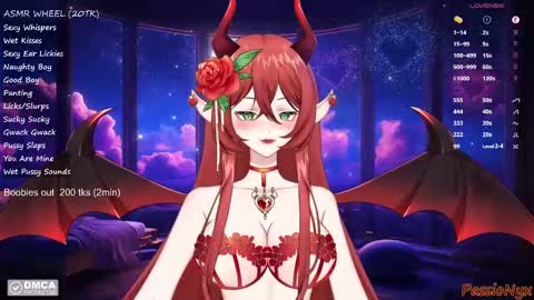 Succubus Nyx online show from 01.04.25
