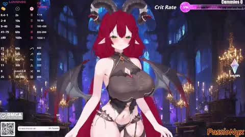 Succubus Nyx online show from 02.07.26