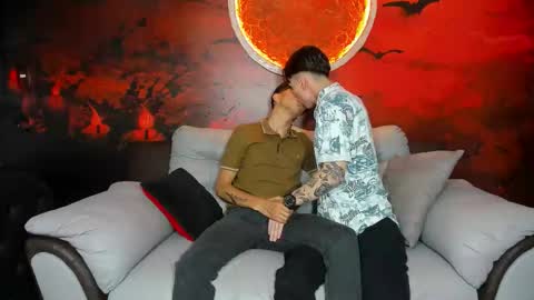 Snapshot of patrick_ander chatting on 02.20.26 patrick 19 bottom---- ander 18 top online show from 02.20.26