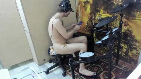 Naked Drummer online show from 04.14.26