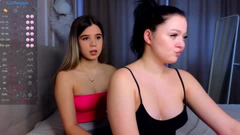 Lora black  and Lili blonde welcome you here online show from 01.29.25