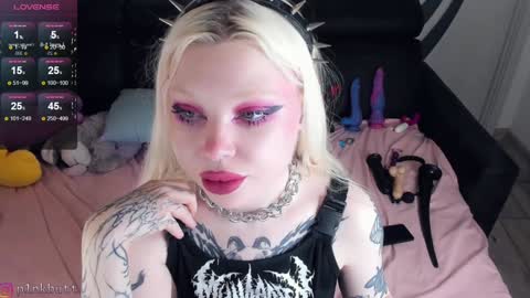 Snapshot of pinkslobber chatting on 12.07.24 Helen Goat online show from 12.07.24