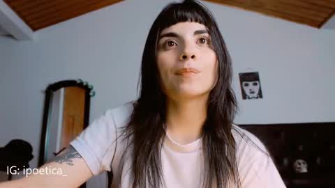 Snapshot of poeeticaa_ chatting on 12.18.24 IG ipoetica online show from 12.18.24