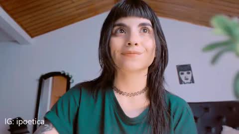 Snapshot of poeeticaa_ chatting on 12.18.24 IG ipoetica online show from 12.18.24