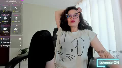 Snapshot of polybarnett chatting on 04.29.26 paulina barnett online show from 04.29.26