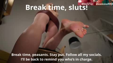 I take a break from streaming  since 17th of Novermber until 1st December online show from 02.26.26