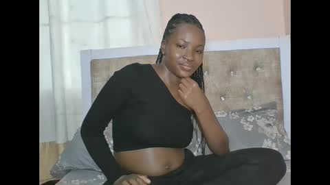 Snapshot of pretty_ebony2 chatting on 02.22.26 Anne online show from 02.22.26
