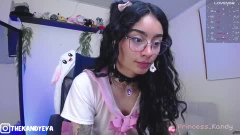 Snapshot of princess_kandy_ chatting on 01.07.25 evaaa new account Beth online show from 01.07.25