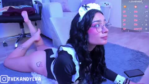 Snapshot of princess_kandy_ chatting on 10.02.25 evaaa new account Beth online show from 10.02.25