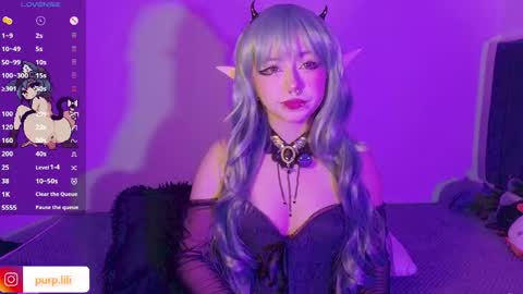 Snapshot of purplelilith3 chatting on 05.15.26 Purple Lilith online show from 05.15.26