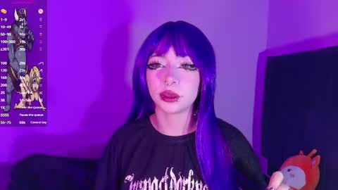 Snapshot of purplelilith3 chatting on 06.23.26 Purple Lilith online show from 06.23.26