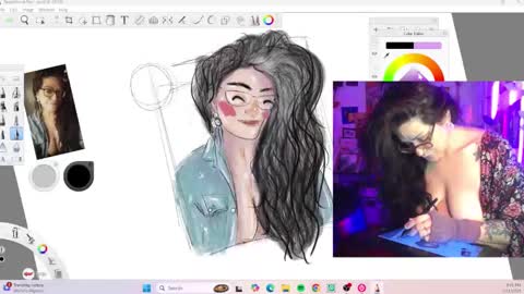 Snapshot of ravenandsin chatting on 09.22.25 Raven online show from 09.22.25