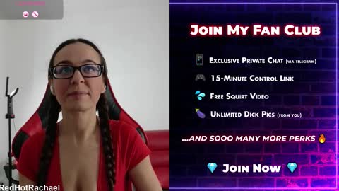 Red Hot Rachael online show from 11.24.25