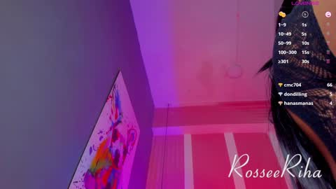 Snapshot of rihanna_rose chatting on 12.22.24 Riha online show from 12.22.24