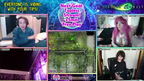 Roll For Seduction online show from 03.24.26