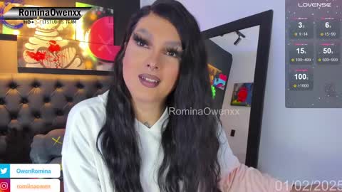 ROMINA OWEN online show from 02.01.25