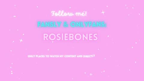 Snapshot of rosiebones chatting on 12.03.24 Rosie Bones online show from 12.03.24