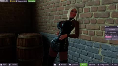 Snapshot of rosse_mistress chatting on 11.02.25 Roxana online show from 11.02.25