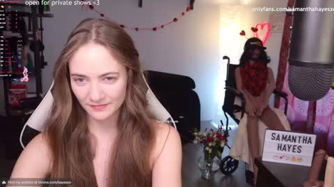 The Real Samantha Hayes haha  online show from 01.29.25