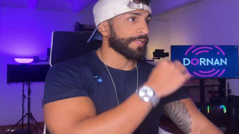 Snapshot of samdornan chatting on 12.30.24 Sam Dornan online show from 12.30.24