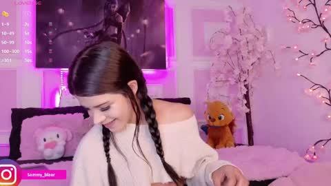 Snapshot of sammyblaer chatting on 05.17.26 Samantha online show from 05.17.26