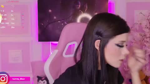 Snapshot of sammyblaer chatting on 07.10.26 Samantha online show from 07.10.26