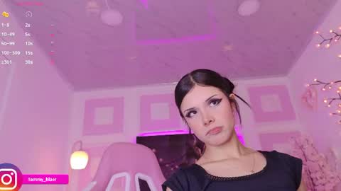 Snapshot of sammyblaer chatting on 07.14.26 Samantha online show from 07.14.26