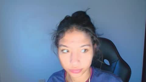 Snapshot of samy_jonnes_ chatting on 10.22.25 Hello I am absent due to a family calamity I will return soon-hola estoy ausente por un problema familiar volvere pronto. online show from 10.22.25