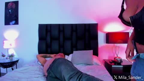 Snapshot of sander_mila chatting on 12.31.24 MilaSander online show from 12.31.24