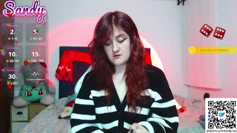 Snapshot of sandprinss chatting on 12.15.24 Sandy Prinss online show from 12.15.24